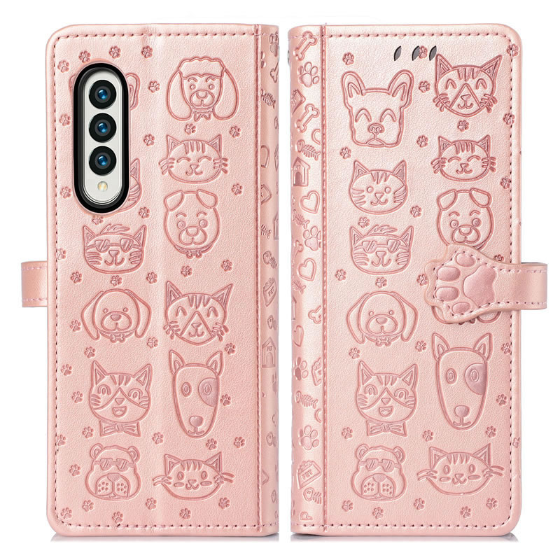 Samsung Galaxy Z Fold4 5G Embossed Butterfly Case